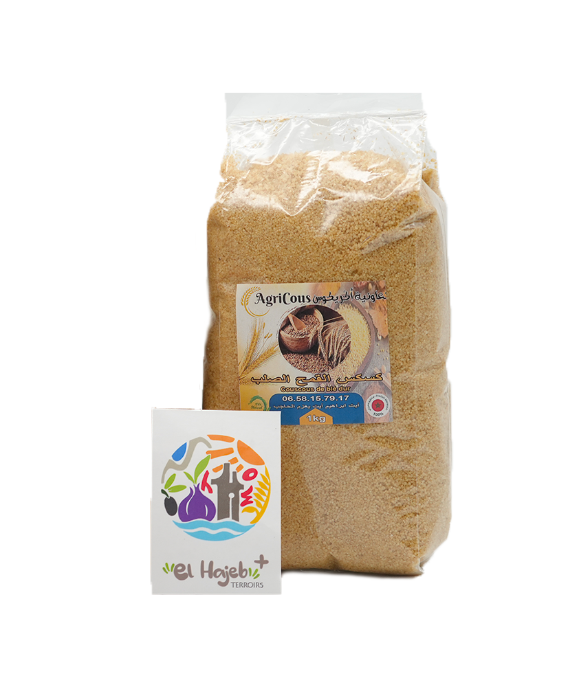 Couscous de blé dur blanc 1kg